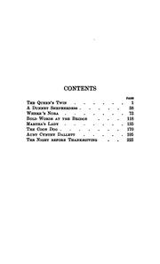 Cover of The queen's twin, and other stories by Sarah Orne Jewett