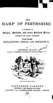 Front cover of The harp of Perthshire by Ford, Robert
