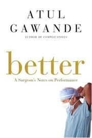 Cover of Better by Atul Gawande