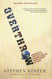 Cover of Overthrow by Stephen Kinzer