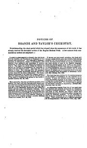 Cover of Chemistry by William Thomas Brande