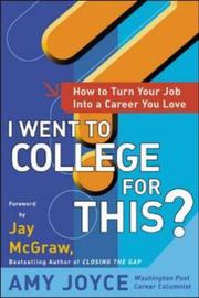 Cover of I Went to College for This? by Amy Joyce