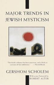 Cover of Major Trends in Jewish Mysticism by Gershom Scholem
