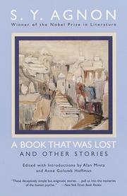 Cover of Short stories by Shmuel Yosef Agnon
