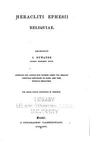 Cover of Fragments by Heraclitus of Ephesus