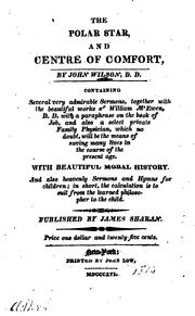 Front cover of The polar star, and centre of comfort by Wilson, John D.D.