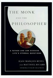 Front cover of Le moine et le philosophe by Jean François Revel