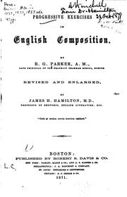 Front cover of Progressive exercises in English composition by Richard Green Parker