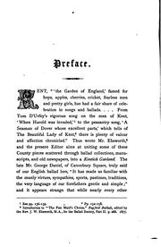 Front cover of The Kentish garland by Julia Henrietta Louisa De Vaynes