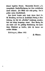 Front cover of Buddha in der abendländischen legende? by Heinrich Günter