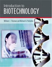 Cover of Introduction to biotechnology by William J. Thieman