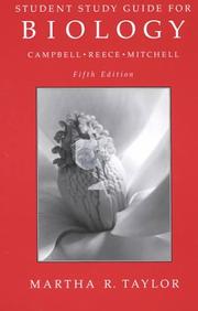 Cover of Student Study Guide for Biology by Martha R. Taylor