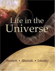 Front cover of Life in the universe by Jeffrey O. Bennett
