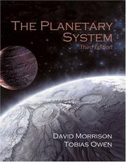 Cover of The planetary system by Morrison, David