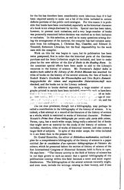 Cover of A list of books on the history of science. January, 1911 by John Crerar Library
