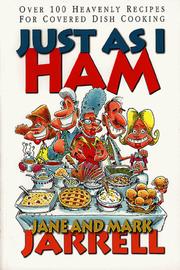 Cover of Just as I ham by Jane Cabaniss Jarrell