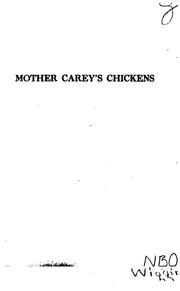 Front cover of Mother Carey's chickens by Kate Douglas Smith Wiggin