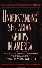 Front cover of Understanding sectarian groups in America by George W. Braswell