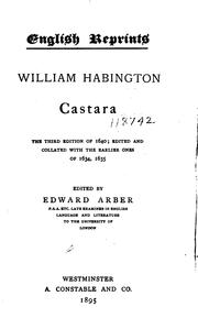 Cover of Castara by William Habington