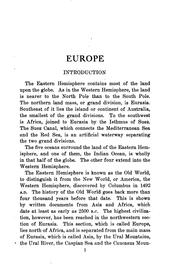 Front cover of Rabenort's geography by William Louis Rabenort