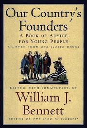 Cover of Our Country's Founders by William J. Bennett