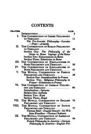 Cover of Thought and religion by James William Lowber