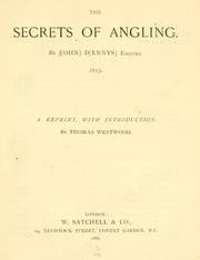 Front cover of The secrets of angling by Dennys, John