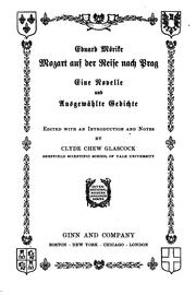 Front cover of Mozart auf der Reise nach Prag by Eduard Mörike