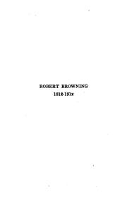 Front cover of Two masters, Browning and Turgenief by Moxom, Philip Stafford
