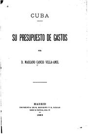 Cover of Cuba by Mariano Cancio Villa-Amil