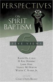 Front cover of Perspectives on spirit baptism by Ralph Del Colle