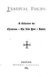 Front cover of Festival poems by Kate B. Runkle