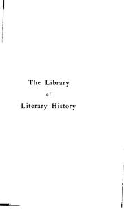 Front cover of A literary history of India by Robert Watson Frazer