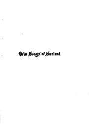 Front cover of Elfin songs of Sunland by Charles Augustus Keeler