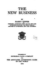 Cover of The new business by Tipper, Harry