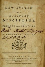 Front cover of A new system of military discipline, founded upon principle by Cavan, Richard Lambart Earl of