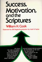 Cover of Success, motivation, and the Scriptures by Cook, William H.