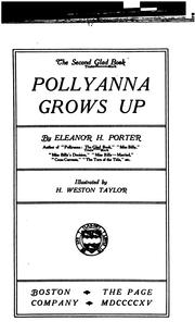 Front cover of Pollyanna Grows Up by Eleanor Hodgman Porter