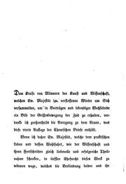 Cover of Chemische Briefe by Justus von Liebig
