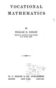 Cover of Vocational mathematics by William H. Dooley