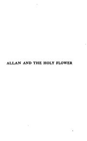Front cover of Allan and the Holy Flower by H. Rider Haggard