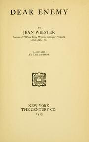 Cover of Dear Enemy by Jean Webster