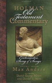 Front cover of Ecclesiastes, Song of Songs by David George Moore