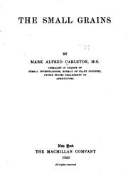 Cover of The small grains by Mark Alfred Carleton