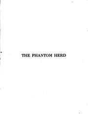 Cover of The Phantom Herd by Bertha Muzzy Bower