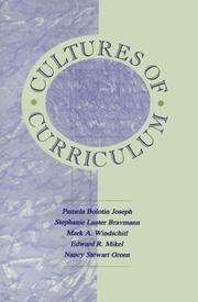 Cover of Cultures of curriculum by Pamela Bolotin Joseph
