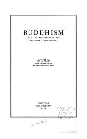 Cover of Buddhism by New York Public Library.