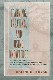 Cover of Learning, creating, and using knowledge by Joseph D. Novak