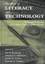 Front cover of Handbook of literacy and technology by David Reinking