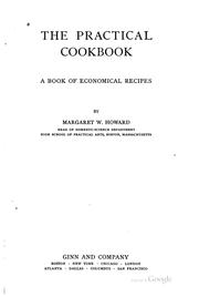 Cover of The practical cookbook by Margaret W. Howard